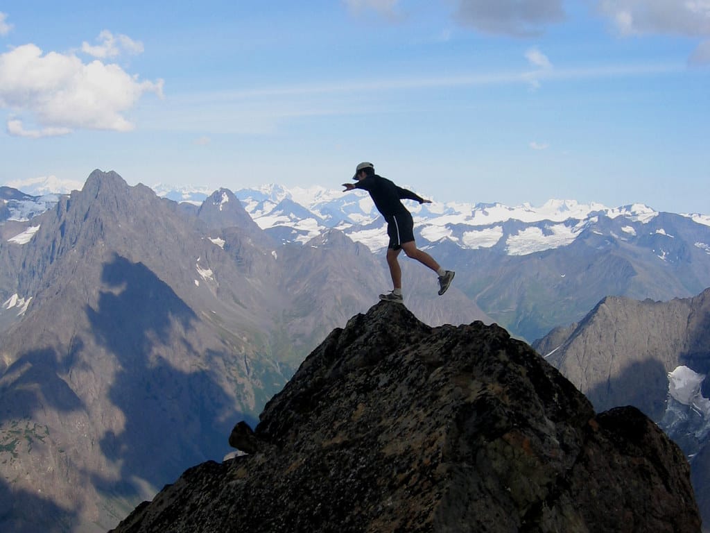 at the top of your health and fitness journey
