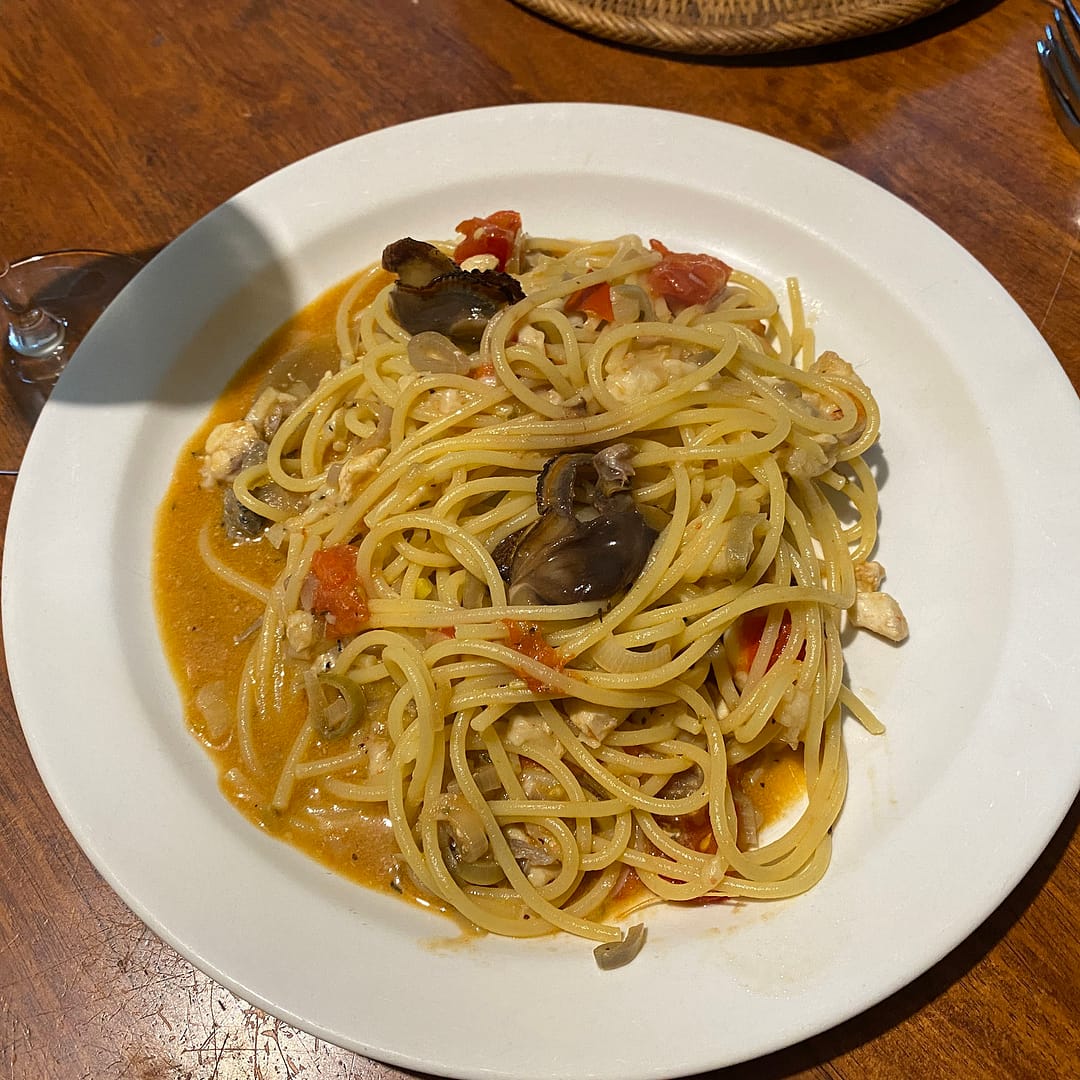 dad's seafood marinara pasta recipe