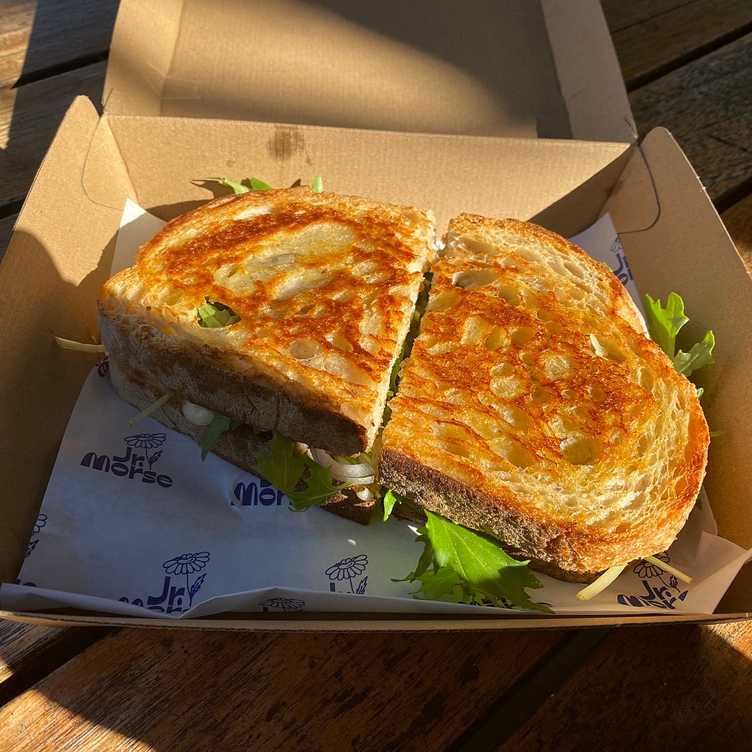 a mushroom and bechamel toastie - with cheese? heuristic decision making examples