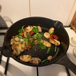 cooking the sauce