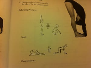 diagram - Chakravakasana