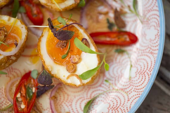 finalist must eat award, son in law collingwood, deep fried eggs