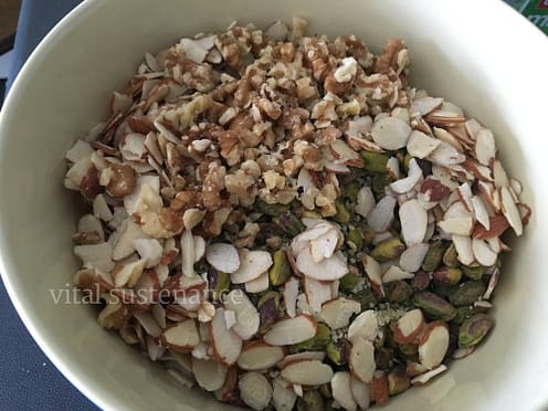base ingredients - high protein cereal