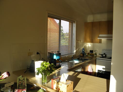 sunny kitchen